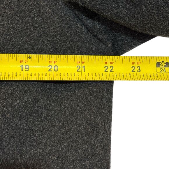 Il Telaio Mens Cashmere Wool Coat Sz 40R Charcoal Gray Luxury Business Old Money - Picture 11 of 16